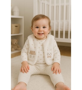 KIZ BEBEK EKSTRA YUMUŞAK PELUŞ HIRKALI LÜKS 3 LÜ SET %100 PAMUK
