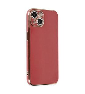 Apple İphone 14 Kılıf Volet Silikon - Kırmızı