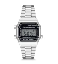 Forentina Gri Unisex Metal Retro Kol Saati PS1986