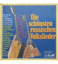 Die Schönsten Russischen Volkslieder LP Plak (Karışık)