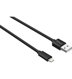 Trust 22167 Lightning Data Kablosu 2m Siyah