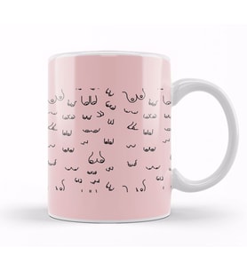 Boobies Funny Boobs Kupa Bardak Porselen