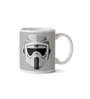 Star Wars Scout Trooper Biker Episode VI Return of the Jedi İki Tarafı Baskılı Kupa Bardak