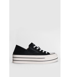 Lufian Pamela Siyah Kadın Sneaker