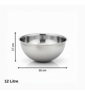ÜRET Endüstriyel Mayonez Kabı 12 Litre (30x17 cm)