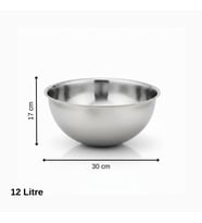 ÜRET Endüstriyel Mayonez Kabı 12 Litre (30x17 cm)