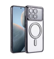 Po X6 Joke Simli Magneticsafe Kılıf - Siyah