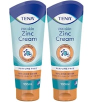 Tena Proskin Çinko Krem 100 ML (Yatan hastalar için Koruyucu - Onarıcı) (2 Li Set)