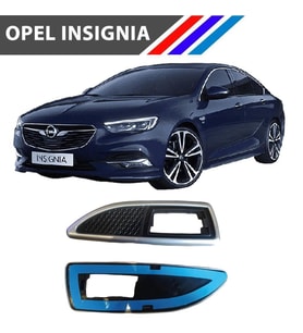 Opel Insignia Çamurluk Sinyal Çerçevesi Takım Krom Siyah M1451-1