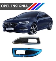 Opel Insignia Çamurluk Sinyal Çerçevesi Takım Krom Siyah M1451-1