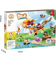 Kızılkaya Oyuncak Lego Hayvanlar 232 Parça KZL-SM198C (Çok Renkli)