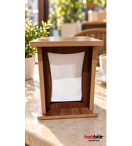 ByMyHand Paslanmaz Ahşap Ev Lokanta Restoran Cafe ve Lokanta İçin Peçetelik
