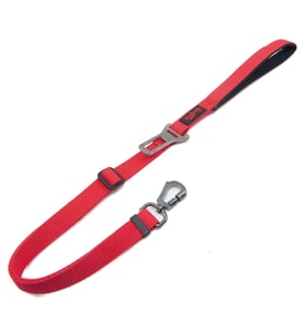 Tailpetz Travel Leash Köpek Gezdirme Kayışı Kırmızı Small