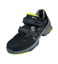 Uvex 1 8542 S1 SRC ESD Sandalet İş Ayakkabısı (Siyah)