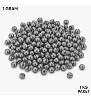 Kıstırma Yarma Kurşun - Kesikli Olta Kurşunu - 1 Gram (1 KG)