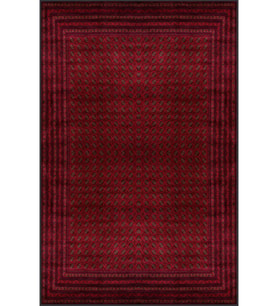 Eliana Home Baskılı, Yıkanabilir Kaymaz Taban Salon Halısı LNA1540-HT645 100x150 cm (Kırmızı)