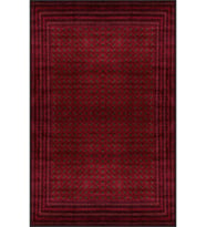 Eliana Home Baskılı, Yıkanabilir Kaymaz Taban Salon Halısı LNA1540-HT645 100x150 cm (Kırmızı)