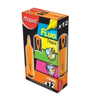Maped Fosforlu Kalem Mono Turuncu İşaretleme Kalemi (12 Li Paket)