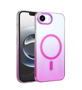 iPhone 17E Glossy Magsafe Kapak - Mor