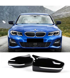 Bmw G20 Batman Yarasa Ayna Kapağı Parlak Siyah ABS 2019 2020 2021 2022 2023 2024 2025