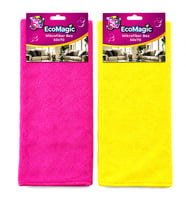 20 ADET ECOMAGIC 50X70 MİKROFİBER TEMİZLİK BEZ EKO (5343)
