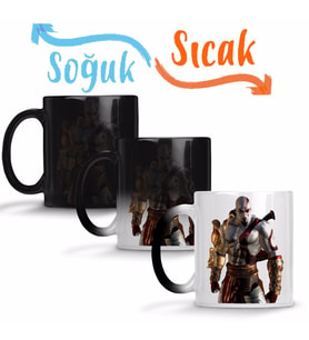 Kratos Sihirli Kupa Bardak Porselen