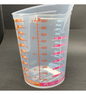 Özel Ölçü Kabı 1 Litre