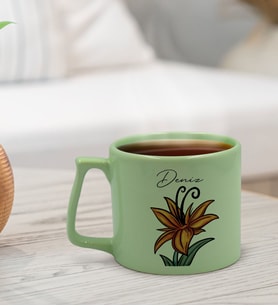 BK Gift Kişiye Özel İsimli Pastel Yeşil Middle Kupa Bardak, Arkadaşa Hediye, Ev Hediyesi, Doğum Günü Hediyesi, Ofis Hediyesi-20