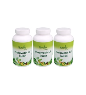 Fibrelle İnülin  Prebiyotik Lif 250g Plastik Ambalaj 3 adet