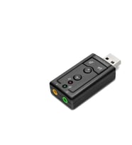 Usb Harici Ses Kartı 7.1 - Siyah Hdx5255