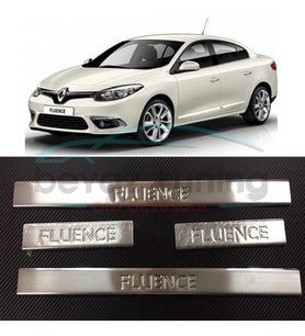 Renault Fluence Kapı Eşiği Kromu Nikelajı