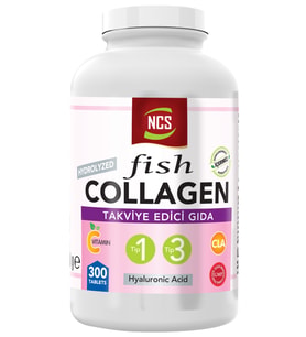 Ncs Type 1-3 Balık Kolajen Cla Biotin 300 Tablet Çinko Collagen