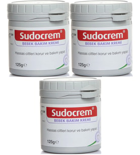 Sudocrem Cilt Bebek Bakım - Pişik Kremi 125GR (3 Lü Set)