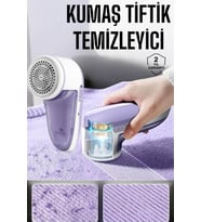Tiftik Temizleme Makinesi USB Şarjlı Tüy Toplayıcı Kablosuz