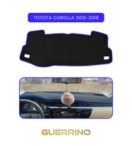 TOYOTA Corolla (2012-2018)TORPİDO KORUMA HALISI MAVİ KENAR