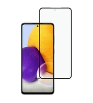 Samsung Galaxy A72 Uyumlu Ön Koruma Mat Seramik Nano Ekran Koruyucu (Siyah)