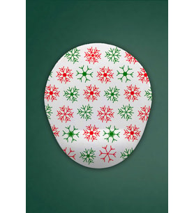 Yılbaşı Temalı Bilek Destekli Mouse Pad