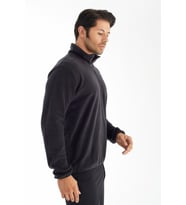 Crozwise Yarım Fermuarlı - Erkek Antrasit Spor Polar - 6036-06