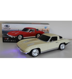 EVERTON RT-1956 Bej Arabalı Bluetooth Fm-Usb-Tf-Aux Şarjlı Nostaljik Radyo