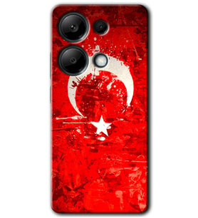 Redmi Note 13 Pro 4G Kılıf HD Desen Baskılı Kılıf - Albayrak 2