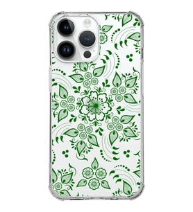 Apple iPhone 14 Pro Max Uyumlu Köşe Korumalı Antişok Kapak Nostalji Desen Tasarımlı Şeffaf  Kılıf