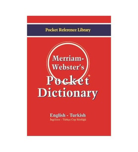 Merriam Websters Pocket Dictionary English / Turkish Cep Sözlüğü - Kolektif - Bilge Kültür Yayınları
