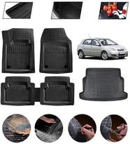 Toyota Corolla Hatchback 2002-2007  Uyumlu Paspas Araca Özel Bagaj Havuzu MBS Siyah