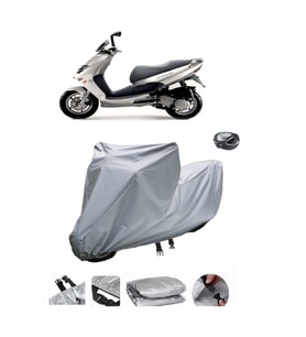 Aprilia Leonardo 150  Su Geçirmez Motosiklet Brandası ARKA ÇANTA UYUMLU