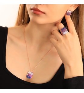 925 Ayar Gümüş Elegant Set