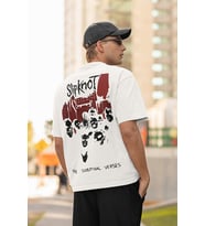 Slipknot The Subliminal Verses Baskılı Unisex Oversize Rock Metal Müzik Grubu Tişört