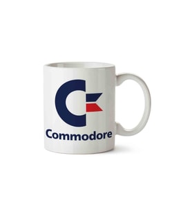 Commodore Porselen Kupa Bardak