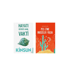 Hayatı Sessize Alma Vakti + Pes Etme Mucizeler Yolda- 2 Kitap Set - Iş Bankası Özel Set Hayatı Sessi