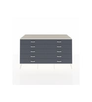 Kronos Konsol 10 Çekmeceli  176x59x99 Aytaşı-Aytaşı/Antrasit