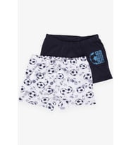 Breeze Erkek Çocuk 2 li Boxer Futbol Temalı 1-12 Yaş, Karışık Renk